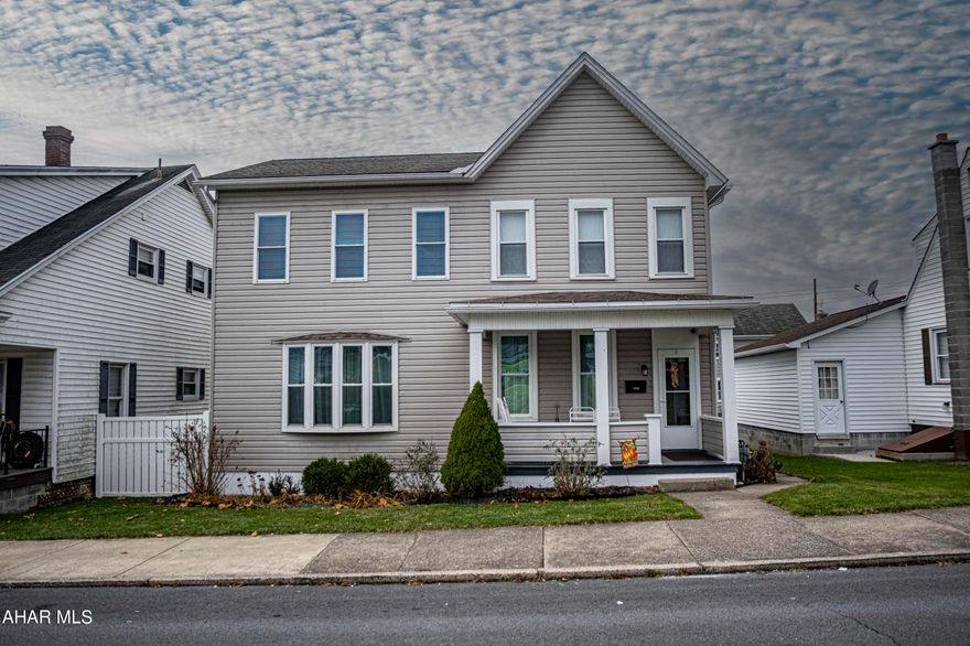 Well home to 1626 Washington Street. This beautiful two story home sets on a double lot entirely fenced with a two car , carport. Step inside to this spacious home. First floor has a half bath,laundry, eat in kitchen, family and living room with stunning  charm. Second floor features a large Master bed and bath with a walk in closet, 3 nicely sized bedrooms and another full bath.  Basement has a large storage area. This home is waiting for you. Schedule your tour.