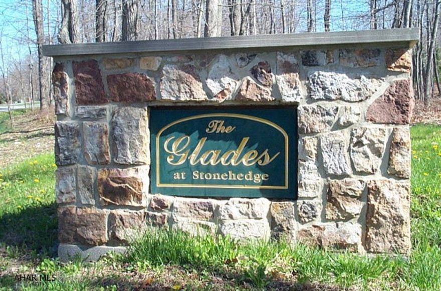 A rare opportunity exists for a luxury building site. Nearly an acre in one of Blair Counties most coveted neighborhoods, The Glades. Approx 175 x 205 irr. wooded lot with public water and sewage, and natural gas. Build your dream house here!! Deed restrictions apply.