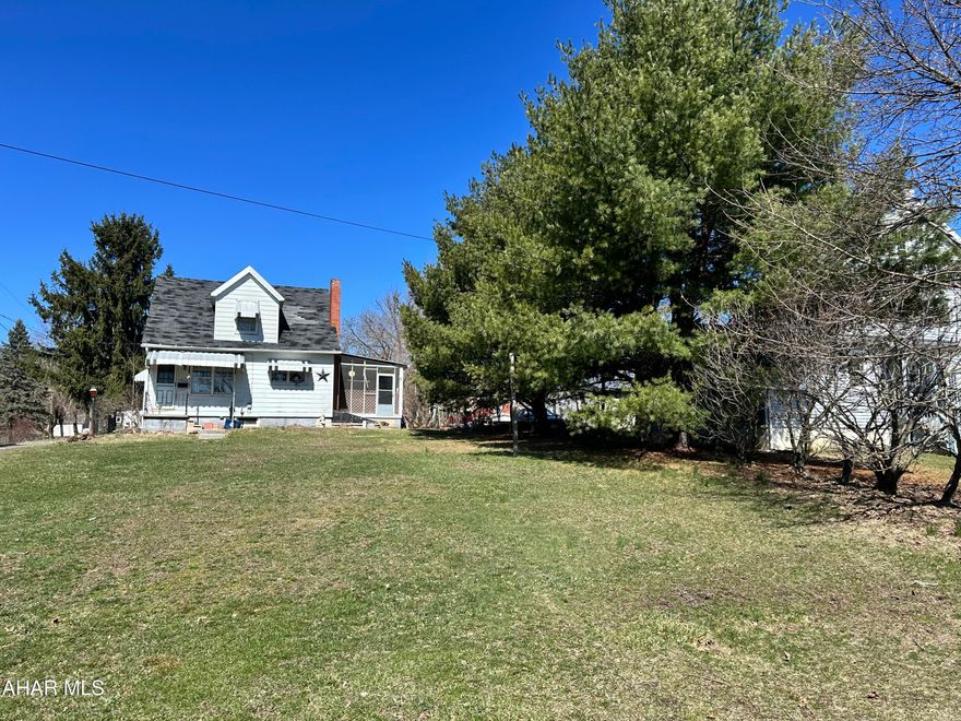 Perfect starter or investment property, this home sits on .26 of an acre, offers off street parking and a shed for extra storage. The interior has a nice living room, dining room and kitchen with access to a screened side porch. The second floor has 2 bedroom and a full bath. there is also a newer F/A furnace and off street parking. Home needs some updating but has a ton of potential.