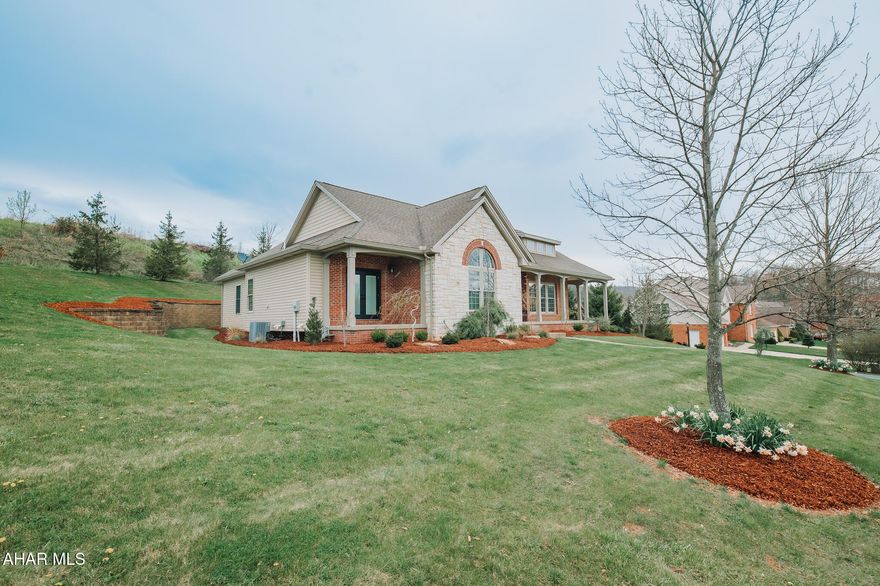 Welcome to this beautiful 3 bedroom house located in Heritage Oaks Plan. The entire house was remodeled from top to bottom. The kitchen has custom built EZclose cabinets with black walnut interior. New Bosch Commercial Grade appliances, leathered granite countertops, raised molding and new chandelier. English oak and hickory hardwood flooring throughout. New stone work, electric fireplace, doors, LED lights. The master bath ensuite is completely new. New carpet in the second bedroom, windows in third. All window blinds will stay. Basement has LVT flooring. House has a water conditioner, 80gal Commercial series hot water tank. There are two big unfinished rooms in the basement, one with egress. The garage floor is epoxy coated for durability. The exterior has all new siding, soffit, facia, and 6'' gutters. New garage doors, concrete pad, deck, blacktop driveway, Landscaping and bushes.