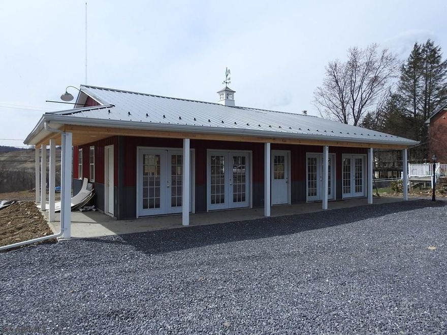 New building built in 2017.  Great location along Logan Blvd close to Convention Center and new UPMC Logan Medical Center. Front and rear access, also includes a garage in the back for storage or workshop. Property sold as-is, buyer responsible for improvements necessary to make it code compliant based on use. TAXES LISTED ARE FOR LOT ONLY - PROPERTY HAS NOT BEEN REASSESSED BY THE COUNTY!