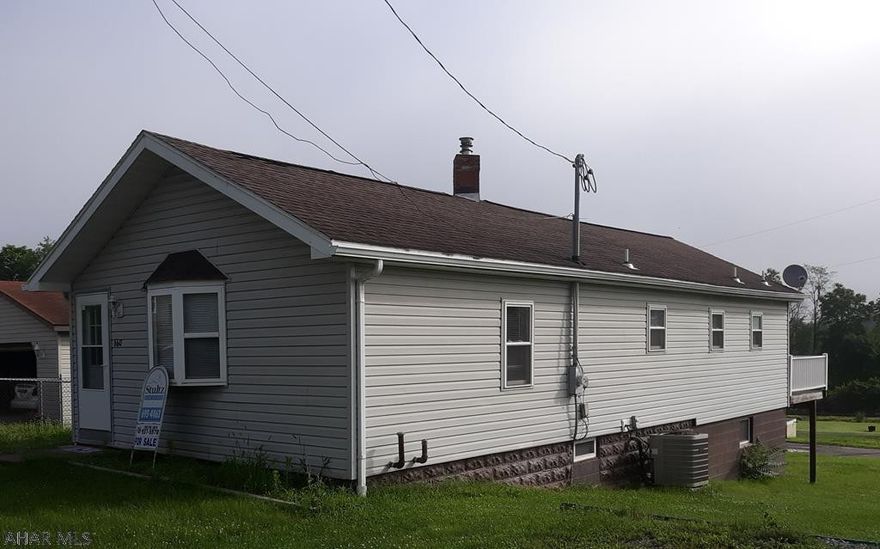 Hollidaysburg School District! Vinyl sided ranch...on first floor is kitchen, dining room open floor plan to the living room with laminate flooring, 2 bedrooms with carpet and full bath. ..basement level has work shop, utility room/storage, bonus room, laundry, full bath and family room. You have a nice yard, composite deck...200 amp breakers and central air. This home has a lot of great features you don't want to miss out on. Listed for $129,900 call for a showing today.