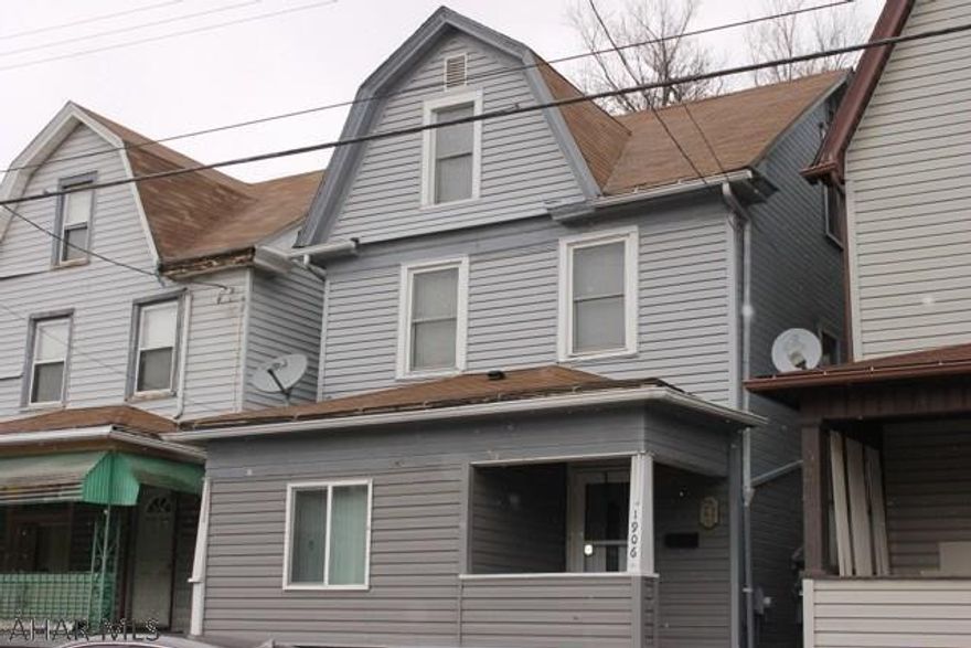 There is a lot of space in this 3-4 bedroom home.  On the 1st floor you have large rooms.  Living room, dining room, kitchen and 1/2 bath.  2nd floor has 3 bedrooms and a full bath.  The 3rd floor is finished w/heat - could be a 4th bedroom.  Enjoy the summer with the above ground pool.  Covered deck.  Call today to schedule your showing!