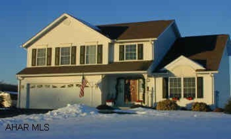 2 Story 4 BR-2 and 1/2 bath vinyl sided home in nice development. Spacious yard, near schools.