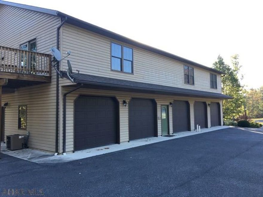 Quiet, private and spacious 1 Bedroom townhouse with a 2 car garage for vehicles only (not for use as a repair shop).  Open concept living area and kitchen/dining area.  Oak cabinets with pantry. Stove, refrigerator, microwave, washer/dryer provided.  Lawn care, garbage, water, and snow removal provided by Landlord.  Tenant pays for electric, phone/internet cable, and city sewer. Tenant may enjoy the yard provided by owner.  No pets or smoking.