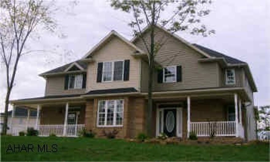 Over 4,200 Sq Ft!  5 Br, 5 Baths, Formal LR-DR.  Oak Kitchen w/Granite Hardwood Tile.  Fin Bst,  Security Sys, House Stereo System, Central Vac, HW BB Gas Heat, Central AC, Fantastic View from Deck or Covered Patio.