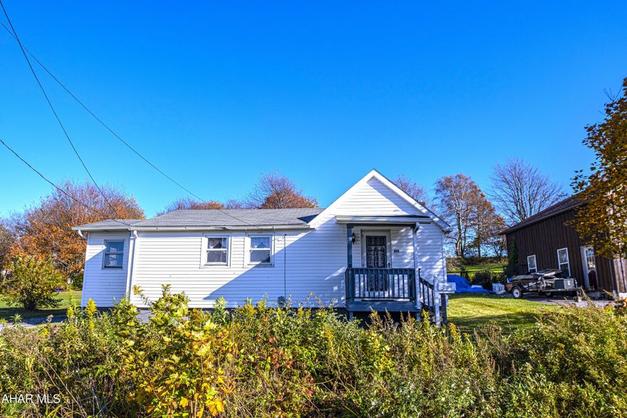 Lovely, move in ready ranch home in Gallitzin situated on a nice level lot! Featuring 2 spacious bedrooms, a large eat in kitchen, a mudroom or additional room could be used as an office, and plenty of storage in the basement.  With many modern updates throughout including vinyl waterproof flooring, new bathroom, kitchen counter tops, new water heater, and new electrical box this house is ready for its new owners to make it home!