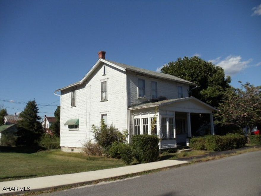 Spacious Eat-in kitchen plus Formal dining room, covered front porch, captive room could be 4th bedroom or walk-in closet.  SOLD AS IS.  Special Warranty Deed.  #J-025