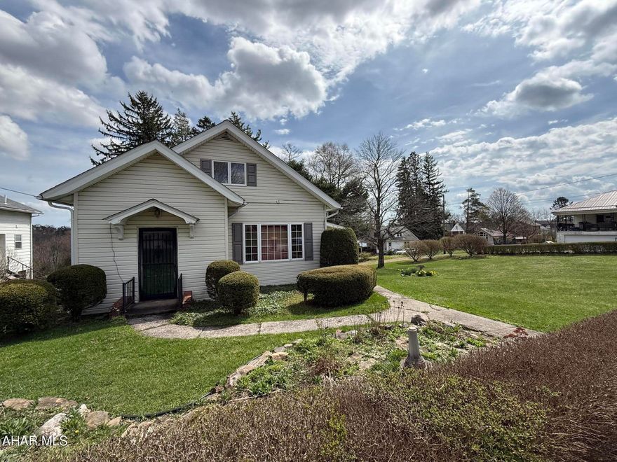 Welcome to 608 Margaret Street in Ebensburg--a warm, inviting home in a highly desirable location just minutes from the Ghost Town Trail, perfect for enjoying the outdoors while staying close to town.

Set on a spacious half-acre corner lot, this 3-bedroom, 2 full bath home offers character, space, and potential. Hardwood floors add timeless appeal, while a cozy wood burner, electric fireplace, and gas forced air heat provide year-round comfort.

Enjoy easy access to the shops and dining along North Center Street, all within the sought-after Central Cambria and Bishop Carroll school districts.

With solid bones and the ability to customize to your taste, this home is a true blank canvas--ideal for creating a space that's uniquely yours.