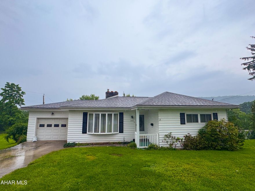 Welcome to this conveniently located ranch home.  Easily reach the main roads in just moments.  Loads of natural light from the large windows and a great views from all angles.  Loads of storage space.  Hardwood floors, ceiling fans, and closets in all of the bedrooms.