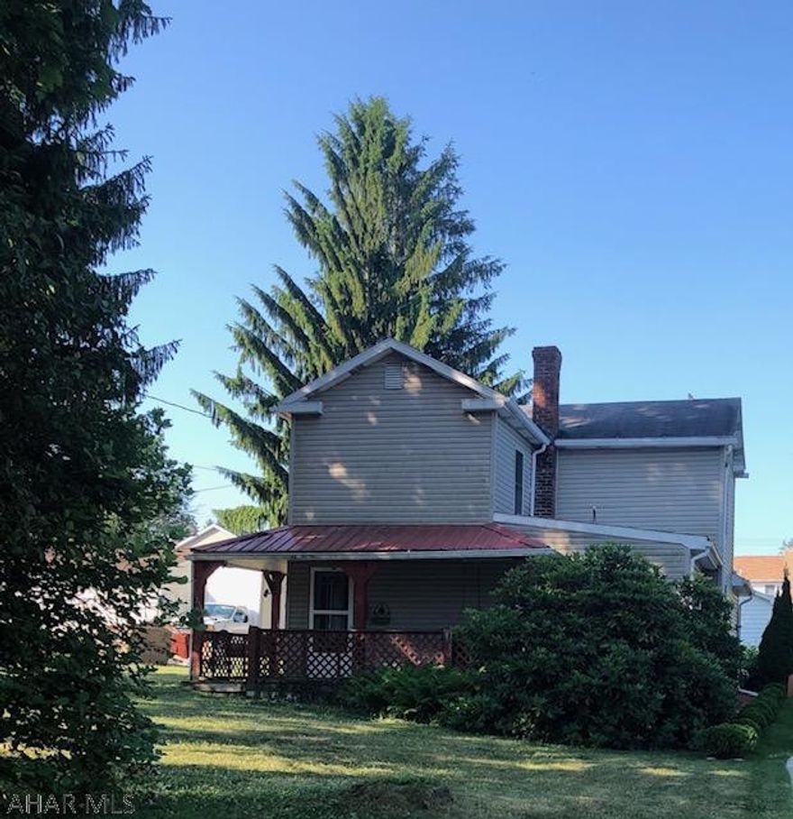 Taxes and lot size to be verified by buyer. Great starter hardwood floors in living room. Large corner lot and many more fine features. Great location updated 3/4 bath on second floor. Large LR and Large DR, 1st floor laundry room
