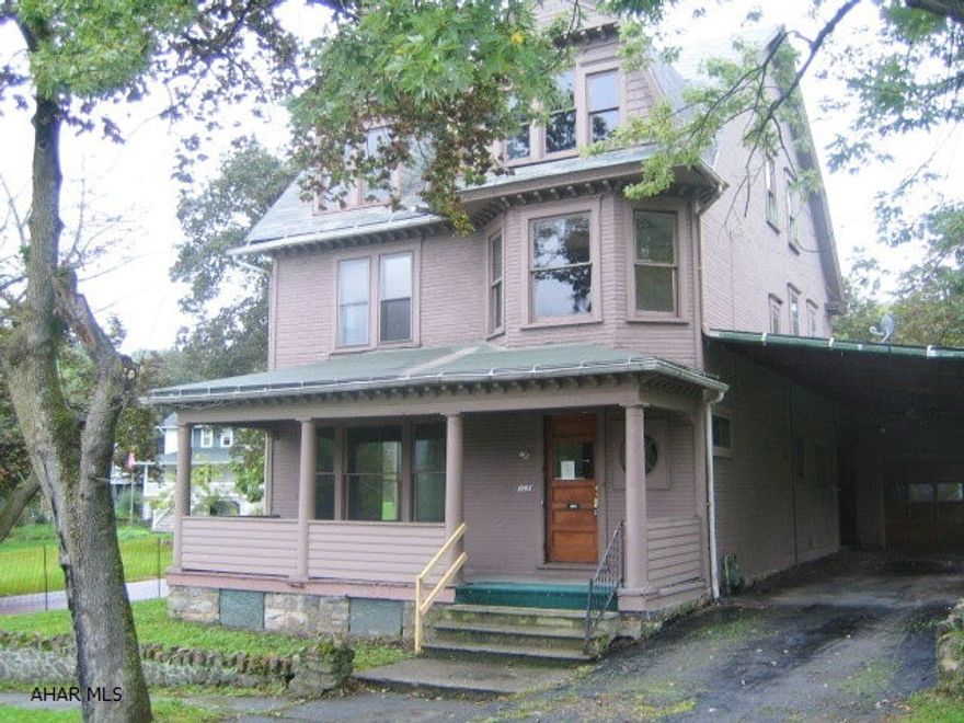 Large 4 bedroom home with large yard in need of TLC. Features large living room, formal dining room, finished attic with 4 rooms. Nice, level corner lot, 1 car garage & shed. Perfect for the handyman! Property sold as-is. Seller will make no repairs. Offers must be submitted through HUD approved broker. Buyer pays both transfer taxes. Marketed by MMREM.com. More properties at www.HUDhomestore.com.