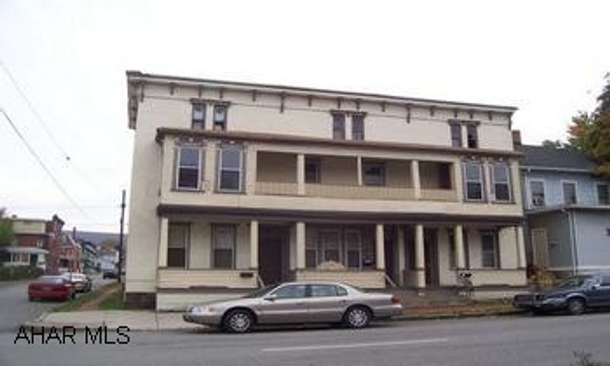 The 1st floor has 3 units rented as follows:  $440 (2 Bd.), $380 (1 Bd.), and $425 (2 Bd.).  The upstairs needs refurbished - could be 2 more units.  Tenants pay electric, phone, & cable.  Owner pays water/sewer/trash.  Trash is $53/month for 3 units. There are 3 units on the 1st floor that are rented for $440 (2 Bd.), $380 (1 Bd.), and $425 (2 Bd.).  Tenants pay electric, phone, & cable.  It is electric heat.  Owner pays water, sewer, & trash.  Trash is $53/month for 3 units.