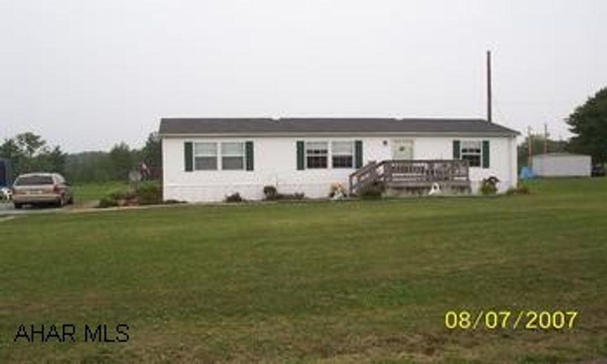 small pond on property