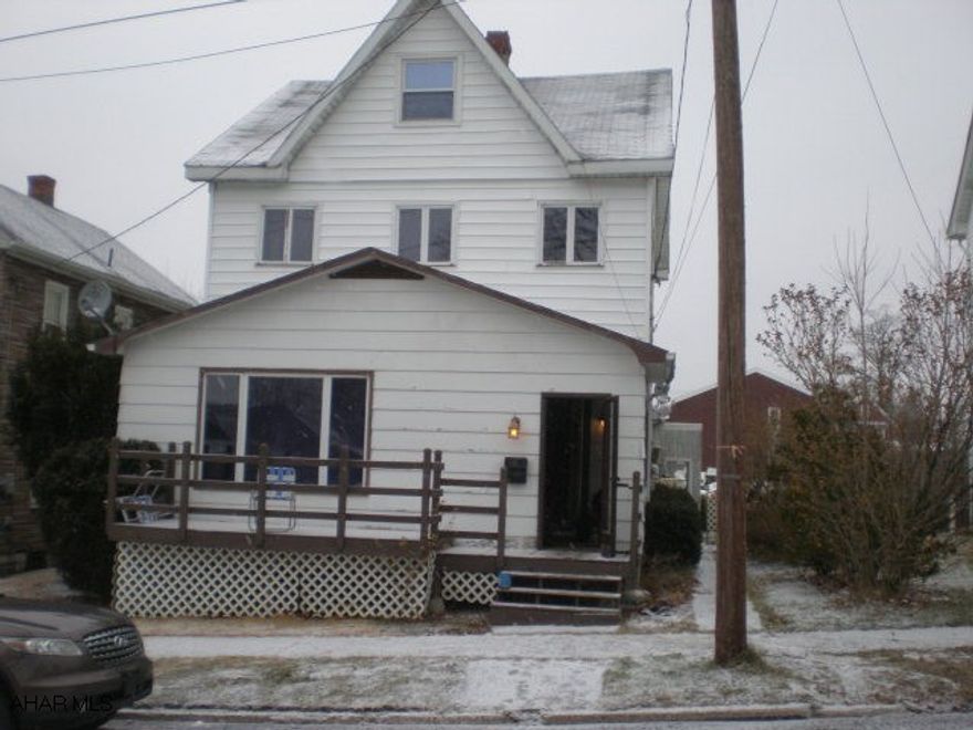 Property is being sold in AS IS condition.