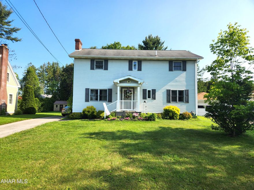 Are you looking for a move-in ready home that is located close to the schools and ski areas of Somerset County?  Then come take a look at this remodeled gem!  When you step into the front door, you'll love the beautiful oak floors and wood fireplace in the living room.  The kitchen was remodeled and the cherry cabinets are gorgeous.  An open concept leads you to the spacious dining room with new luxury vinyl plank flooring.  Just off the dining room is a new addition to the footprint: a 14 by 20 family room with LVP flooring and recessed LED lighting.  The main floor bathroom was remodeled; it features ceramic tile flooring, a granite vanity top and a ceramic tile flooring.  If you are looking for a first floor bedroom, the office can be repurposed back into a bedroom.  On the second level, the primary bedroom is carpeted and has a spacious walk-in closet.  Bedroom #2 features laminate flooring and ample closet space.  Bedrooms #3 and #4 are both carpeted and have large closets.  The bathroom on this floor was updated with ceramic tile flooring and a granite vanity top.  If this isn't enough space for you, the basement features a den with ceramic tile flooring, a T&G cedar wall and LED lighting.  The laundry area is in the basement, as well as a large storage room.  On those rare, hot summer days, a whole house fan helps to keep you cool.  If you like entertaining outdoors. the rear deck is the perfect place to host familty and friends.  The feritle soil supplies the owners with fruits and vegetables out of  their garden.  A paved driveway allows for easy snow removal and the detached one-car garage allows you to park out of the elements.  This property is located close to the schoools, allowing your children to walk to school if you choose.  It's a short drive to Hidden Valley, Seven Springs and Ohio Pyle, where you can golf, swim, boat, fish and hike in the summer and ski or go tubing in the winter.  You can hop on Rt 219 South and it's less than an hour to Deep Creek Lake, Maryland.  Located only an hour east of Pittsburgh, this home is in a great location to live and explore all that Somerset County and the surrounding area has to offer.  Buyer to verify square footage and acreage.  BONUS: Sewer pressure testing has been completed and it is compliant!