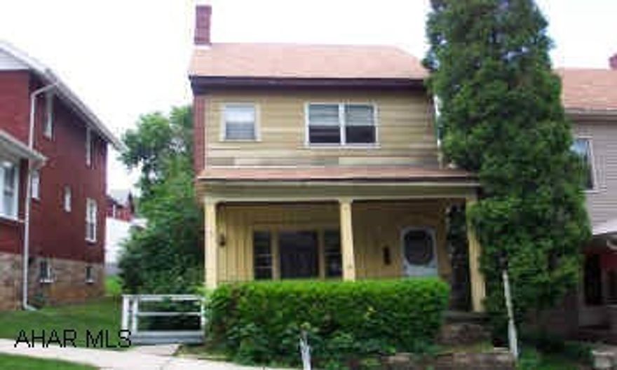 large 2 story home in a nice location.  lots of potential!