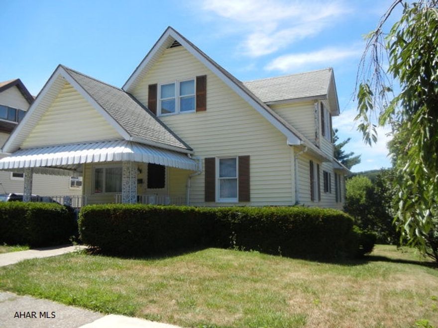 Super neighborhood.  New furnace, appliances included.  Large second floor room with smaller room--could be remodeled for a bathroom.  One car garage features ample storage area.  New carpet needed or refinish underlying wood floors.  UTILITIES OFF--TAKE FLASHLIGHT.  Basement windows converted to glass block inserts.  Property being sold as is.  SHORT SALE - CALL AGENT FOR DETAILS.