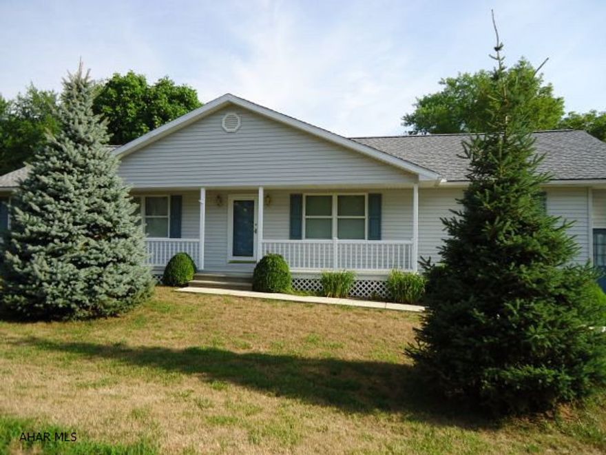 Well maintained 1 story - main level laundry, large kitchen with island, losts of closets, central vac, handicapped accessible, large lot.