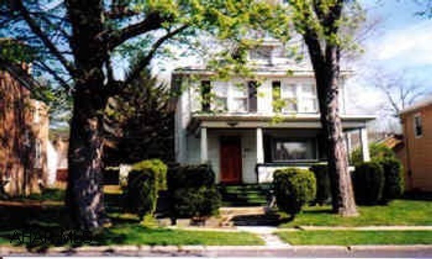 Wonderful location with a double lot in the city.  4 bedroom home.