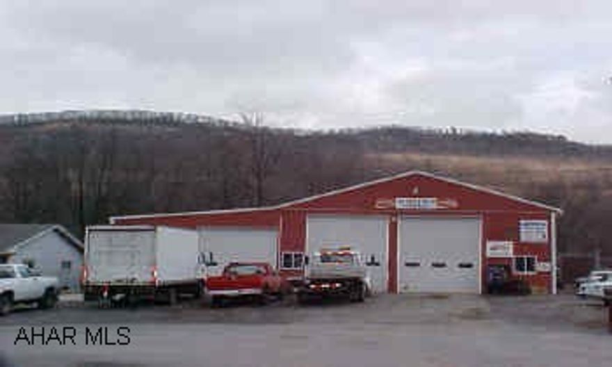 Garage Repair Shop & Real Estate w/ 2 lifts, air compressor, tire machine, brake lathe, 4 jacks, 8 jackstands & clientele list.  #J-737 Garage Repair Shop & Real Estate w/ 2 lifts, air compressor, tire machine, brake lathe, 4 jacks, 8 jackstands & clientele list. Rt 220S, left at Zeiglers traffic light, next road to left, 1st garage on right.  #J-737