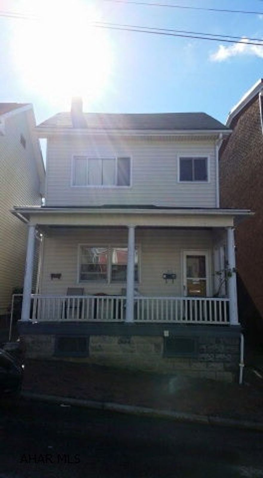 Fully occupied duplex, monthly income $700. All Heat, and electric are separate per unit, owner pays water bill tenants pay all other utilities. Off street parking, each unit has their own laundry hook ups. Tenants own the appliances in each unit.