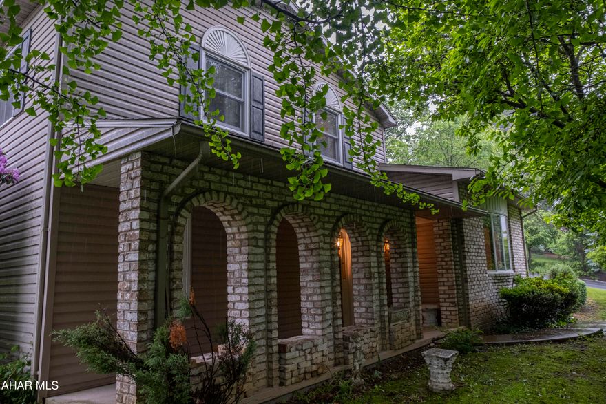 Welcome to this spacious 4-bedroom, 2.5-bath multi-level home, perfectly located off Ruskin Dr. in a quiet, family-friendly neighborhood. Featuring oversized rooms, a large entry foyer, and a step-down family room with a cozy wood-burning fireplace, there's plenty of space for everyone to relax and enjoy. The eat-in kitchen opens to a covered brick patio with charming archways —ideal for family meals and entertaining. A 2-car integral garage offers added convenience, and the lower level includes a utility and storage room. With a little TLC, this home offers incredible potential to create lasting memories for years to come.