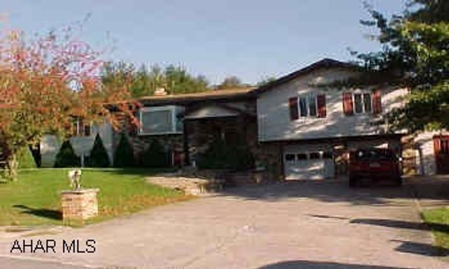 Extra large split level with first floor family room and master bedroom suite.  Many great features-call Sandy Hirt for details 3 zoned gas hot water heat plus central air, great fenced in yard, 3 large rear decks, plus gazebo.  Inground 16x32 oval pool.  Full finished basement, many skylights and jaccuzi in master bath.