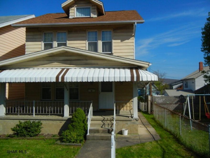 Solid family home in great location.  Economical Gas hot water heating, detached garage with additional off street parking. Interior gas supply line replaced 6/10/13.