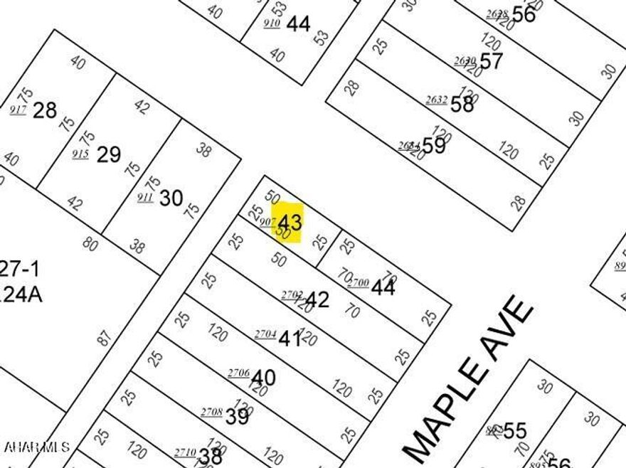 Altoona City lot. Utilities available. AS-IS sale.