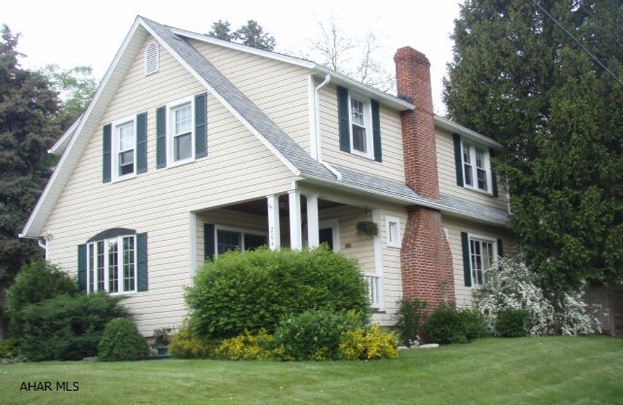 Home Sweet Home!!! Cozy and quaint, well maintained property in a nice quite neighborhood. Beautiful custom-built cherry eat-in kitchen with pantry. Built-in microwave, garbage disposal, dishwasher, smooth top stove and refrigerator included. Newer roof, Anderson windows and insulated vinyl siding. Private deck overlooking the fenced-in private backyard and a shed for gradening supplies. Radon Mitigation system installed and underground utilities. New ceramic tiled front porch.  Move-in Ready!!