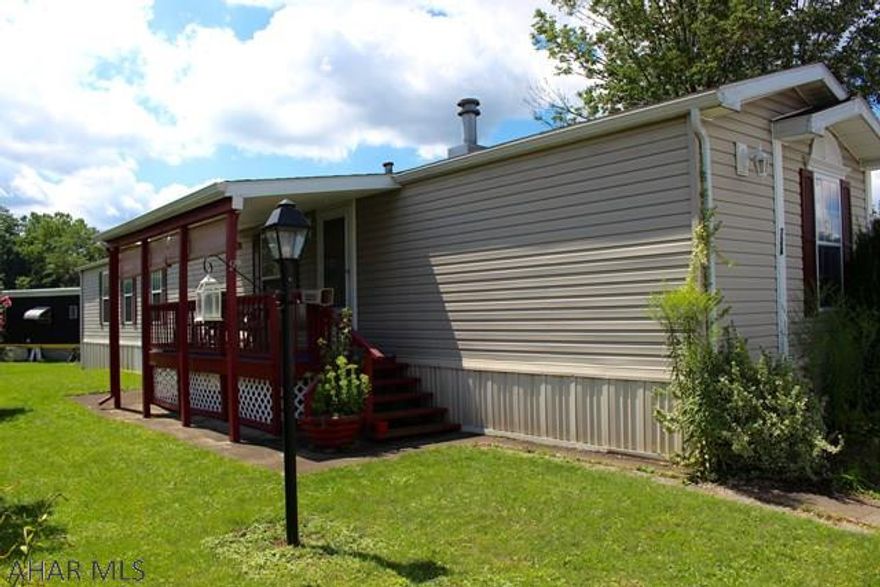 Well kept and well maintained 2000 Marlette single wide with many included features in Eldorado Court!! 55+ community.  2 bedroom and 2 full bath with a bedroom and bath each on opposite ends of the home.  Bedrooms include beds and dressers!  Master bedroom with en suite bath and walk in closet. Open concept kitchen, dining, and living room area with included fridge, oven/range, dishwasher, microwave, dining room table and chairs, couch, 2 living rooms chairs, ottoman, and living room table.  Laundry area with included washer and dryer.  Shed with work bench and electric.  Off street parking for at least 2 cars.  This home is move in ready!!