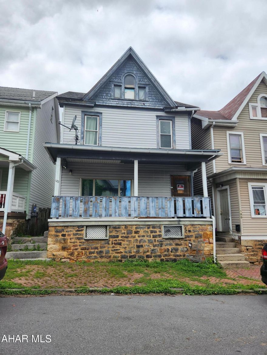 Nice project to flip or use for investment portfolio. This three 3 bedroom 2 bath has potential. This property has a small yard and off street parking. The home is currently winterized and no utilities are on. Seller will not turn utilties on, property is being sold in as is condition cash only. For more information or to schedule a showing call listing agent.