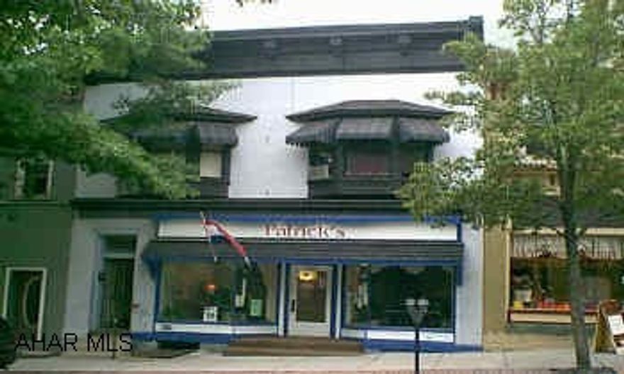 3 unit building - 2 Apts - one commercial tenant New roof to be put on building.  Total Income 1,750.