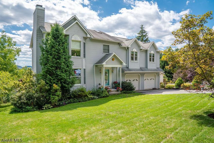 Charming H-burg  2 Story, featuring 4 BR's and 2.5 Baths. You'll be impressed with the size of the BR's and the attention to detail, with built-in shelves, a window seat and spacious closets.  You'll also find more storage than you can imagine!  On the first level you'll find an updated,open concept kitchen with a handcrafted Maple island and  Quartz C-tops....all recently updated, plus the appliances stay. Entering from the oversized, 2 car garage, you'll see a mudroom/drop station for coats, backpacks, etc...each Family member has a locker, perfect for keeping clutter out of the house!  From the DR you have doors that lead to a 2 level deck with pergola, there is a nice view of the .46 acre lot and neighboring woods. Don't forget the finished b-ment!  This is a great house, perfect local