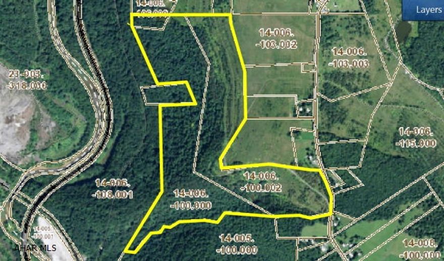 There are two parcels that make up this acreage.  Seller will retain a right of way across the southern portion of the properties.  Timber has been cut.  Property is in the Conemaugh Valley School District.  There is a water hydrant along Beech Hill Road at the property line.