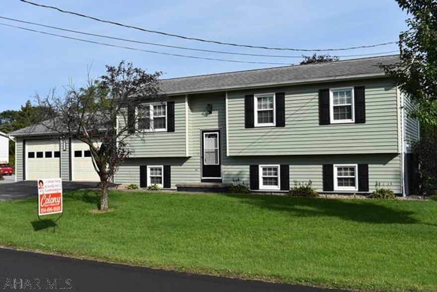 This  meticulously maintained home, with many updates,  is situated on a large level lot in a quiet neighborhood.    Enjoy dining in the nicely remodeled eat in kitchen.  Updated flooring throughout and newer windows. Enjoy privacy on your back deck with beautiful views. Bellwood Antis School District.