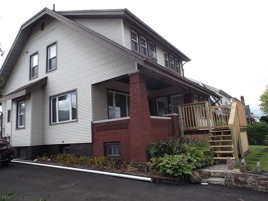 Beautifully updated home in convenient location.  Like new interior with totally remodeled kitchen and new appliances.  Both bathrooms have been renovated.  Formal dining room, large living room with adjacent den/playroom.  Fireplace is not functional.  Lots of off-street parking, enclosed party room, shed.  Updated electric panel and wiring.  New sump pump installed recently and water heater replaced in March 2019.  Buyer to verify taxes