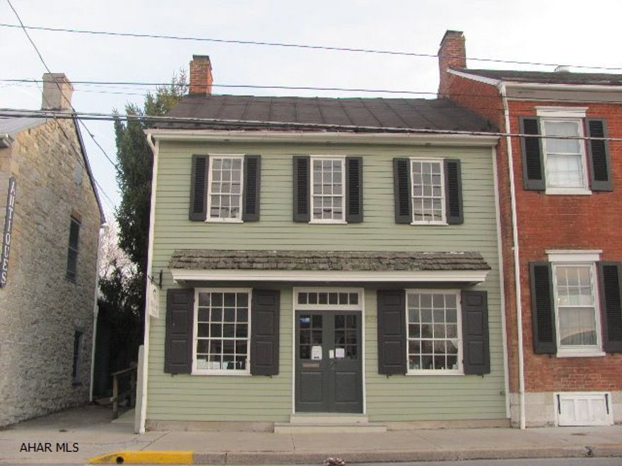 Completely remodeled office building currently with business tenants. Many possibilities! Could be easily converted into one or two apartments. Owner is a Broker licensed in the state of Pennsylvania.