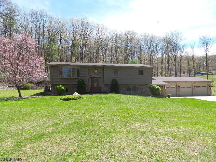 Exceptional Riggles Gap area home!  Bi-level, 4 bedrooms, 2.5 baths, hardwood floors, cherry kitchen, Pella windows, 3 car garage, updates thru out home.  1.61 acres.  Beautiful setting off of Hollen Road.