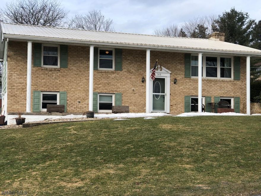 Beautiful updated 4bed 2 ba Bilevel in Maple Hollow. Modern updated  kitchen with stainless steel appliances open to dining room with new laminate flooring, newer updated full bath with tile flooring, all new carpet installed on main floor. Newly remodeled lower level offers recessed lighting, new flooring, with a large family room w fireplace, new 3/4 bath with tile shower, large 4th bedroom, with new flooring and walk in closet, mostly updated energy efficient electric baseboard heat , mini split, newer windows, new 200 amp electric box, new metal roof.  Sits on large .38 corner fenced in lot great for entertaining, deck, and large above ground pool, 1 car integral garage with plenty of off street parking. Seller will pay $4900 assist w full price acceptable offer. 3D tour coming soon