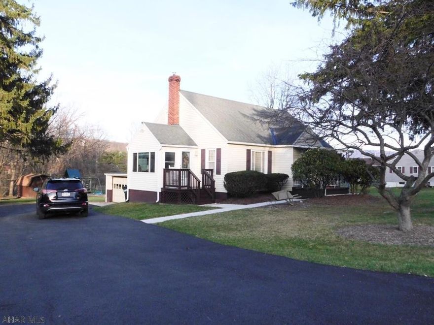 A true gem!  The 4 bedroom home is bigger than it looks.  It offers a spacious kitchen and living room as well as a first floor master.  The 2nd floor bedrooms are incredibly roomy and inviting.  Just wait until you sit peacefully in the backyard and listen to the calming sounds of the stream.  Call the listing agent today for your private tour.