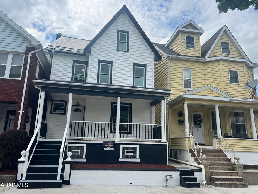 Welcome to 2602 W Chestnut Avenue in Altoona — a completely renovated home that blends modern style with peace of mind. This 3-bedroom, 2-bath home features a possible 4th bedroom in the spacious walk-up attic and a convenient first-floor laundry. Fully remodeled down to the studs with all permits and inspections completed, no detail was overlooked. Updates include a new roof, insulation, windows, electrical, plumbing, drywall, fixtures, and finishes throughout.

The open-concept main floor boasts a bright white kitchen with a center island, stainless steel appliances, and plenty of natural light—perfect for both everyday living and entertaining. This move-in ready home offers all the benefits of new construction with the charm of an established neighborhood. Don't miss your chance to own a truly turnkey property! Check out our Matterport 3D virtual tour and schedule a showing today.