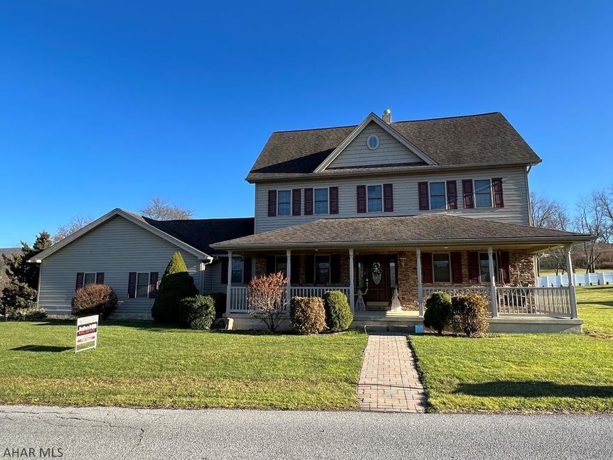 Large 2 story home for sale in Bellwood-Antis School District. This beautiful home features 5 bedrooms, a large modern kitchen with custom cabinets and a large island, beautiful hardwood floors throughout, and much more. Call for details!