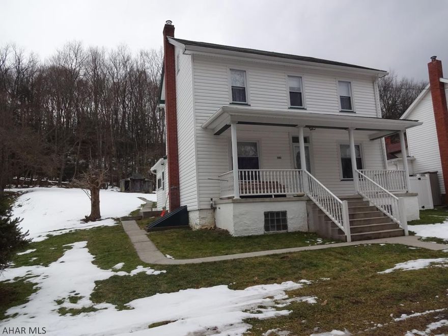 Absolutely move-in ready! Newer windows, roof, doors, siding. New never used Oak kitchen & 1st floor bath. Spacious LR & DR. Nice big private back yard