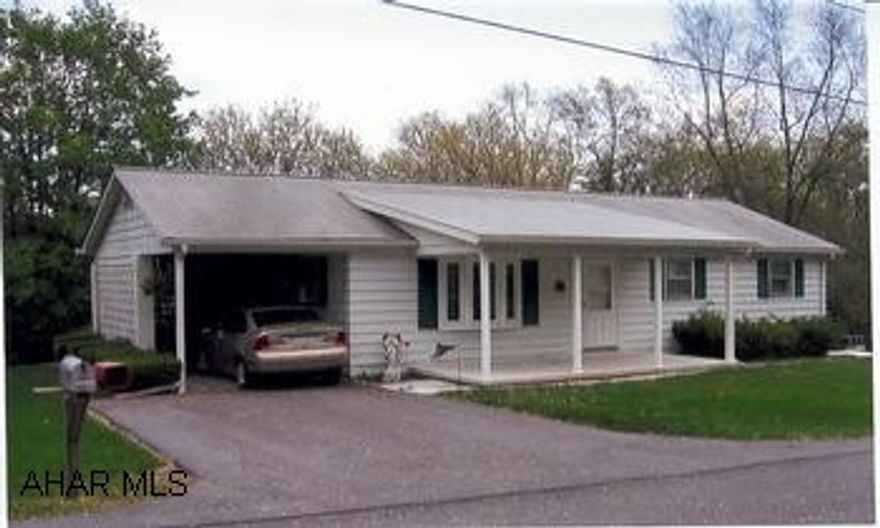 Very nice, cozy rancher with all new flooring & windows. Freshly painted interior, new covered porch, new hot water heater. Integral garage has plenty of space for a workshop downstairs.