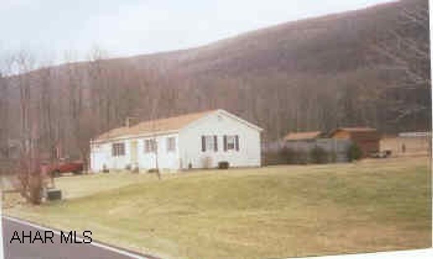 Beautifully redone ranch on approx. 1.6 acre. 3BR, 1.75BA. Built in pool, new liner.  New bath &  carpet. All appliances, woodburner in basement. Central air to bedrooms only. Beautifully redone ranch on approx. 1.6 acre. 3BR, 1.75BA. Built in pool, new liner. New bath & carpet. All appliances. Woodburner in basement. Extensive remodeling. List of updates available. Central air to bedrooms only.