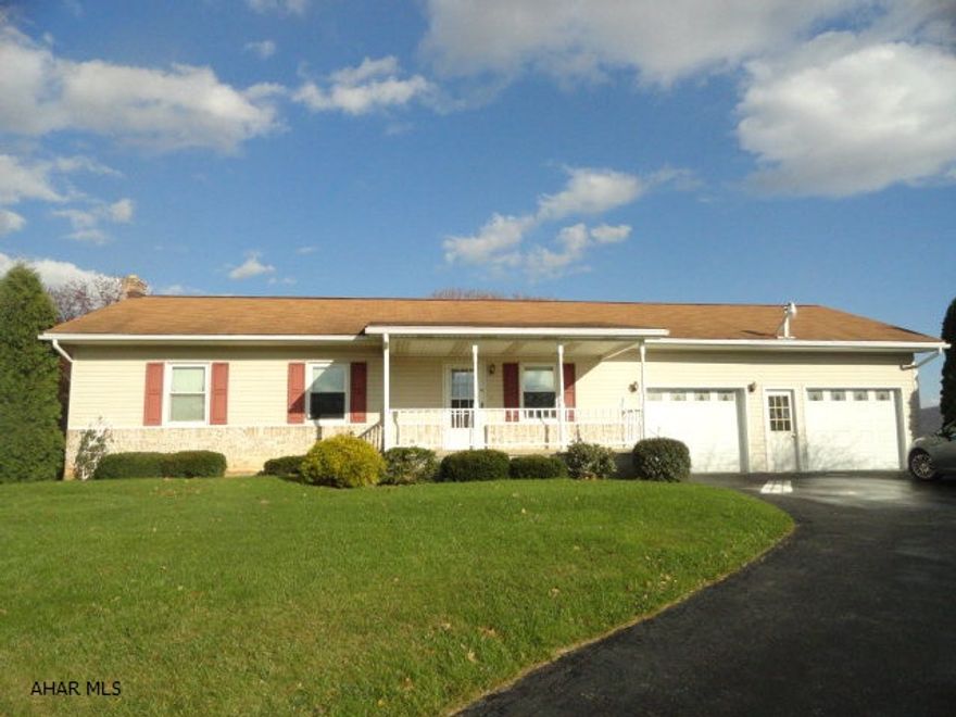 One story home in the country on large lot. Updated kitchen and bath. Finished basement with propane gas stove in family room; additional finished room in basement was used for office. Could be workshop or den. Nice outdoor shed.