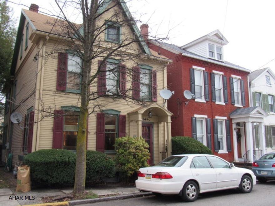 This 2 story home is in the downtown area of Huntingdon along Church St. & is within close proximity to the Juniata College, Schools, Hospital and shopping areas.The home offers a spacious Kitchen with Brookhaven cabinets, recessed & under counter lighting.The eat-in kitchen area has built-in cabinets & has French doors leading to the 12 x 20 treated wood deck & private fenced in yard. The Living room has the Built-in bookcases. The second floor has nice sized bedrooms,a newer remodeled 3/4 bathroom with Maple cabinets, granite counter tops & ceramic tile floor, & the office area is bright and cozy. The walk up attic offers plenty of storage. Call for your showing today!
