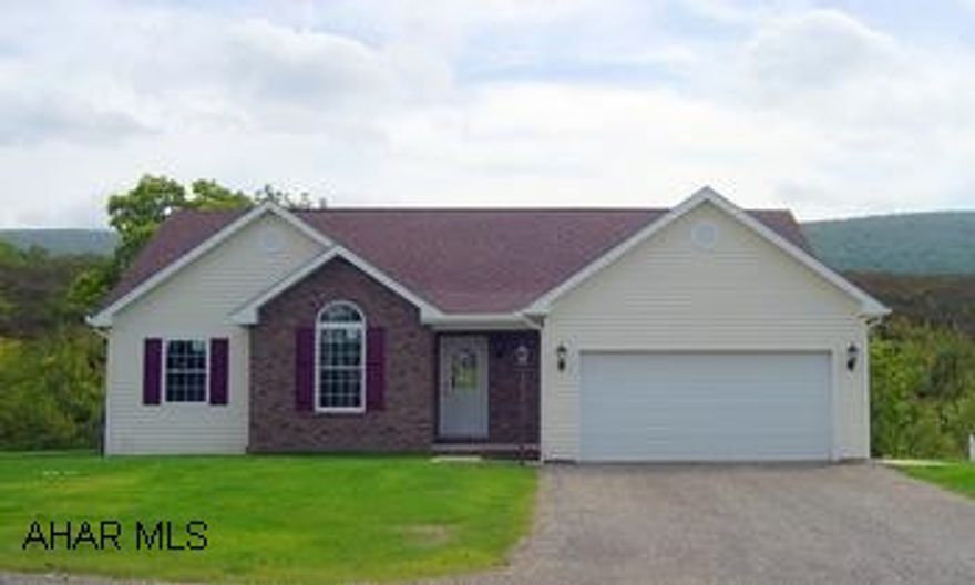 Quality New Construction- One Story- 1861 Erin Dr- Bellmeade- Logan Twp. - 3BR, 2.5 BA, LR w/ gas FP, Kitchen w/ breakfast bar and dining area to side porch, 1st floor laundry, CA.  Lower level has large FR, powder room, and utility/storage room. Quality New Construction- One Story- 1861 Erin Dr- Bellmeade- Logan Twp. - 3BR, 2.5 BA, LR w/ gas FP, Kitchen w/ breakfast bar and dining area to side porch, 1st floor laundry, CA.  Lower level has large FR, powder room, and utility/storage room.  2/car gar, nice lot...$234,900...Call Janet Burley 814-942-3112